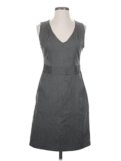 Pre-owned Gap Outlet Casual Dress In Gray