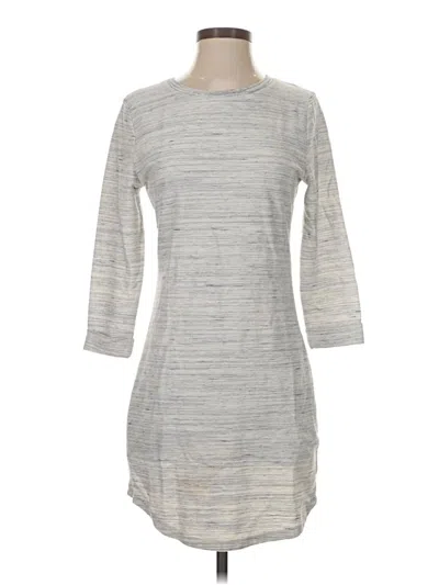Pre-owned Gap Outlet Casual Dress In Gray