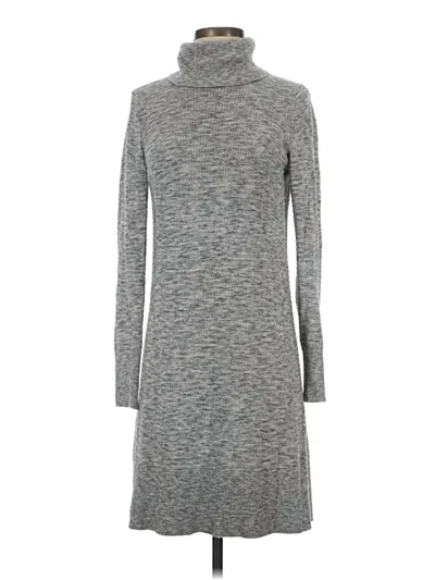 Pre-owned Gap Outlet Casual Dress In Gray