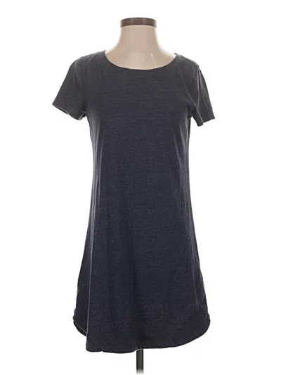 Pre-owned Gap Outlet Casual Dress In Gray