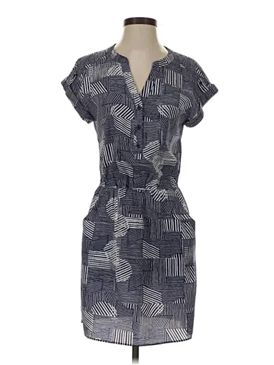 Pre-owned Gap Outlet Casual Dress In Gray