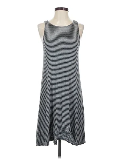 Pre-owned Gap Outlet Casual Dress In Gray