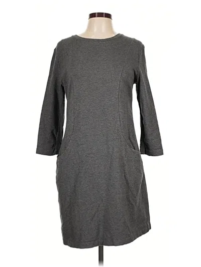 Pre-owned Gap Outlet Casual Dress In Gray