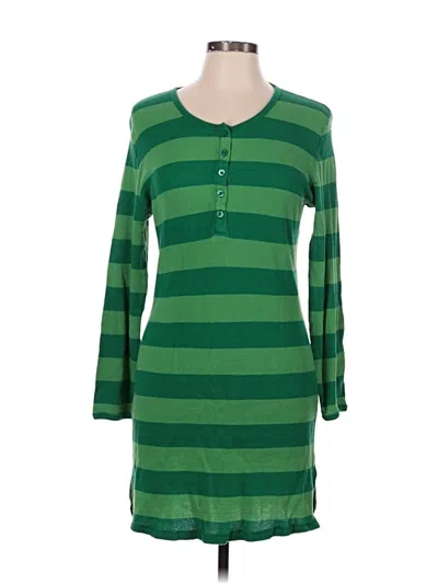 Pre-owned Gap Outlet Casual Dress In Green