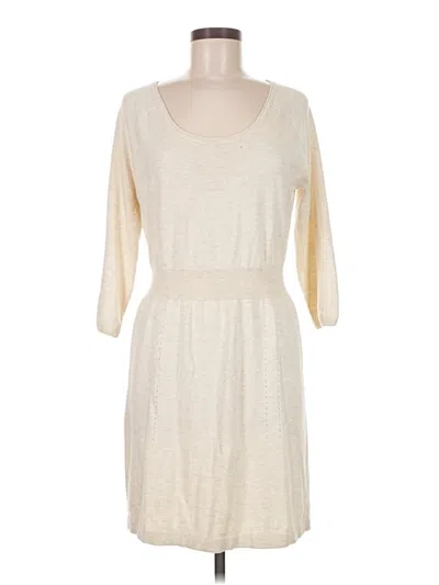 Pre-owned Gap Outlet Casual Dress In Ivory