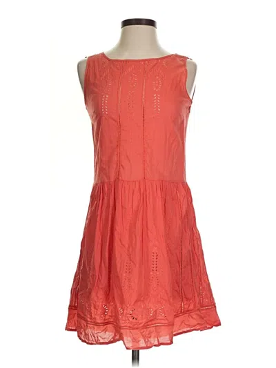 Pre-owned Gap Outlet Casual Dress In Orange