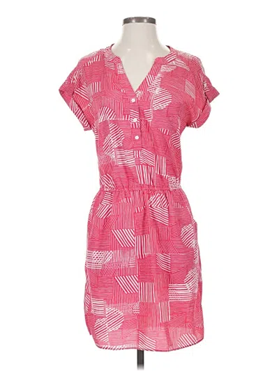 Pre-owned Gap Outlet Casual Dress In Pink