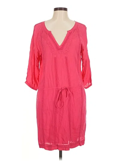 Pre-owned Gap Outlet Casual Dress In Pink