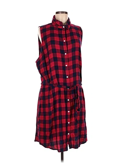 Pre-owned Gap Outlet Casual Dress In Red
