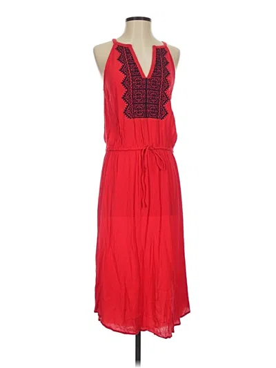 Pre-owned Gap Outlet Casual Dress In Red