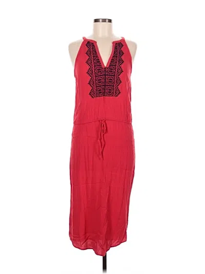 Pre-owned Gap Outlet Casual Dress In Red