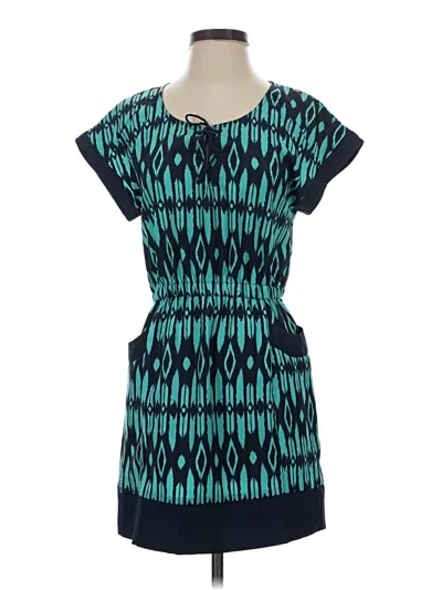 Pre-owned Gap Outlet Casual Dress In Teal
