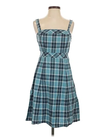Pre-owned Gap Outlet Casual Dress In Teal