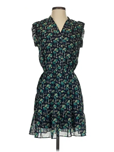 Pre-owned Gap Outlet Casual Dress In Teal
