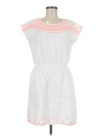 Pre-owned Gap Outlet Casual Dress In White