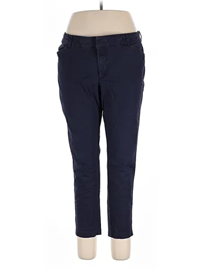 Pre-owned Gap Outlet Casual Pants In Blue