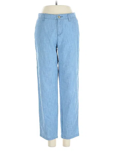 Pre-owned Gap Outlet Casual Pants In Blue