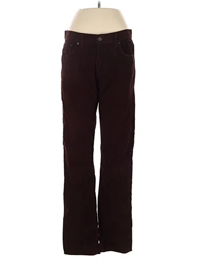 Pre-owned Gap Outlet Casual Pants In Burgundy