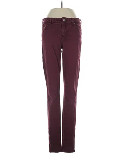 Pre-owned Gap Outlet Casual Pants In Burgundy
