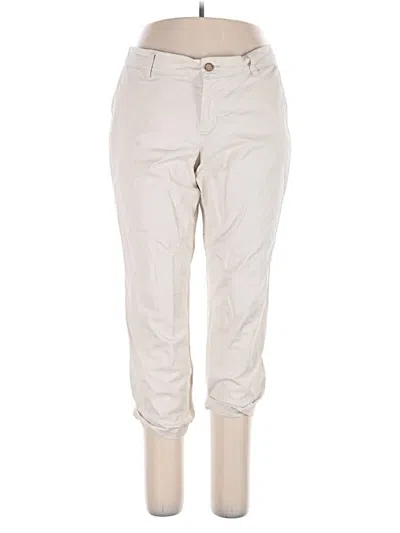 Pre-owned Gap Outlet Casual Pants In Ivory