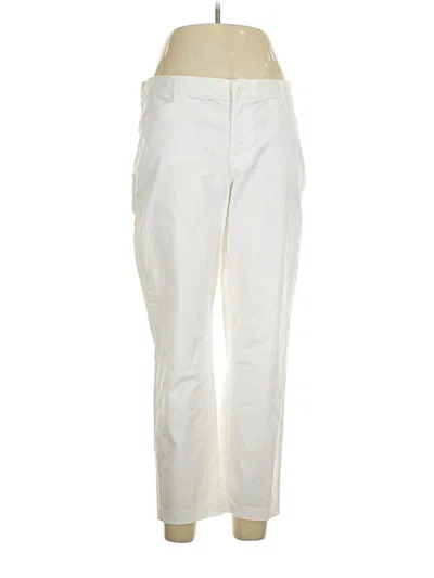 Pre-owned Gap Outlet Casual Pants In Ivory