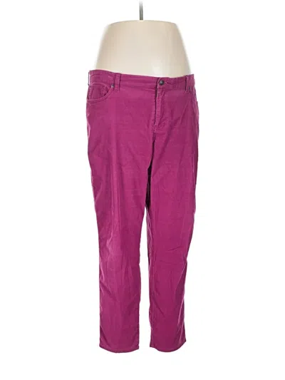Pre-owned Gap Outlet Casual Pants In Purple
