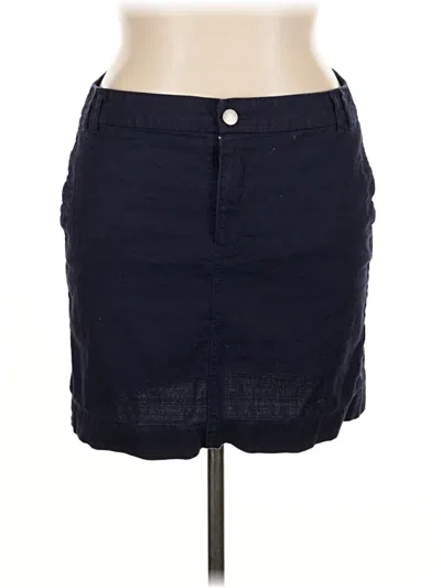 Pre-owned Gap Outlet Casual Skirt In Blue