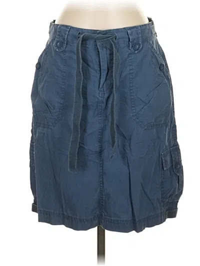 Pre-owned Gap Outlet Casual Skirt In Blue