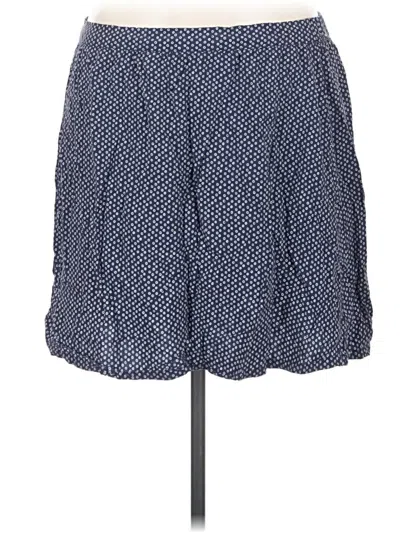 Pre-owned Gap Outlet Casual Skirt In Blue