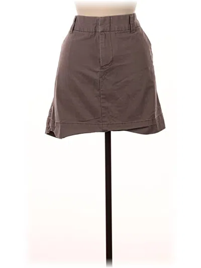Pre-owned Gap Outlet Casual Skirt In Brown