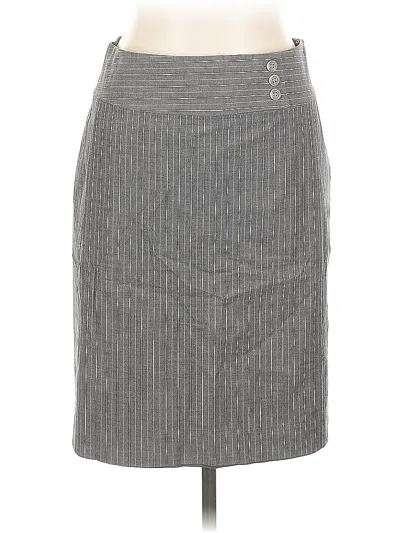 Pre-owned Gap Outlet Casual Skirt In Gray