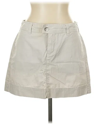 Pre-owned Gap Outlet Casual Skirt In Gray