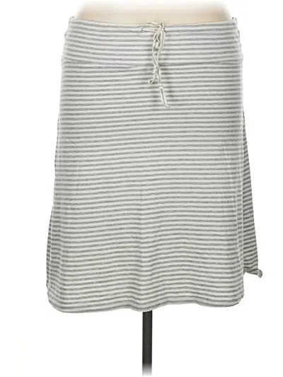 Pre-owned Gap Outlet Casual Skirt In Gray