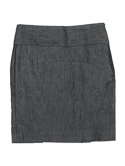 Pre-owned Gap Outlet Casual Skirt In Gray