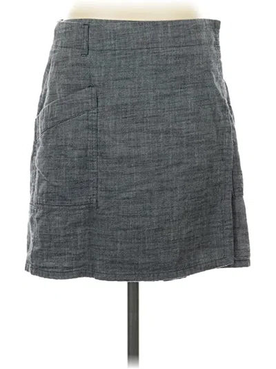 Pre-owned Gap Outlet Casual Skirt In Gray