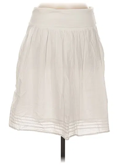 Pre-owned Gap Outlet Casual Skirt In Ivory