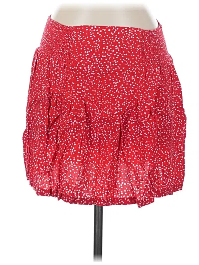 Pre-owned Gap Outlet Casual Skirt In Red