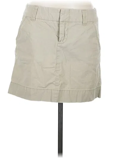 Pre-owned Gap Outlet Casual Skirt In Tan