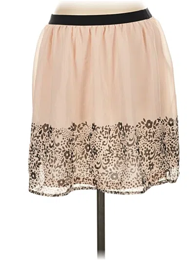 Pre-owned Gap Outlet Casual Skirt In Tan
