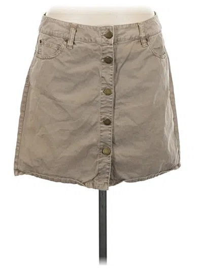 Pre-owned Gap Outlet Casual Skirt In Tan