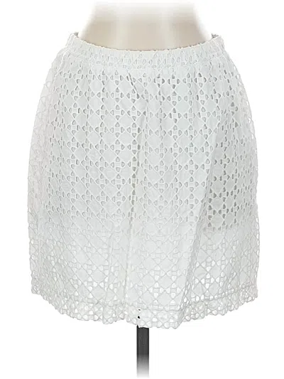Pre-owned Gap Outlet Casual Skirt In White