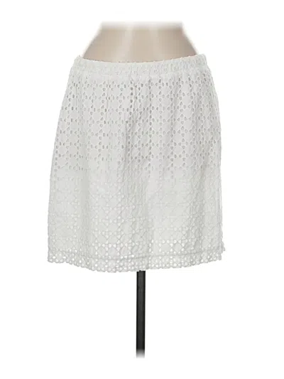 Pre-owned Gap Outlet Casual Skirt In White