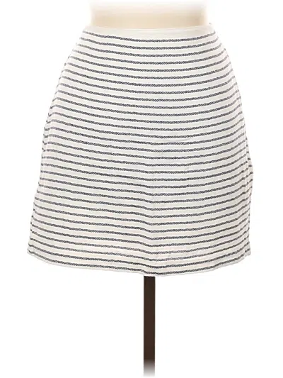 Pre-owned Gap Outlet Casual Skirt In White