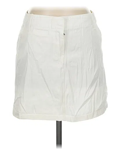 Pre-owned Gap Outlet Casual Skirt In White