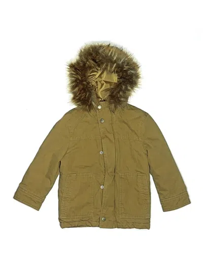 Pre-owned Gap Outlet Kids' Coat In Gold