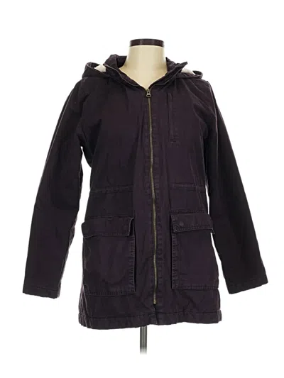 Pre-owned Gap Outlet Coat In Purple