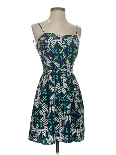 Pre-owned Gap Outlet Cocktail Dress In Blue