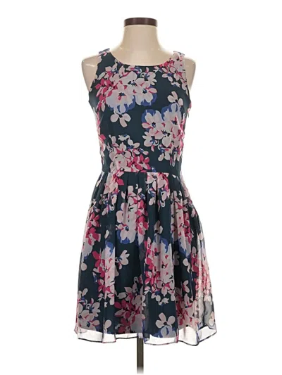 Pre-owned Gap Outlet Cocktail Dress In Blue