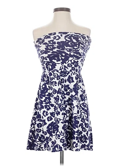Pre-owned Gap Outlet Cocktail Dress In Blue