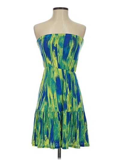 Pre-owned Gap Outlet Cocktail Dress In Green